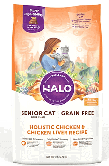 cat food for vomit cure halo indoor