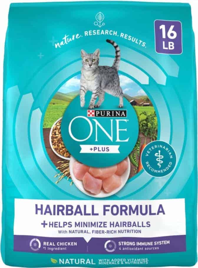 Purina on cat food for shedding