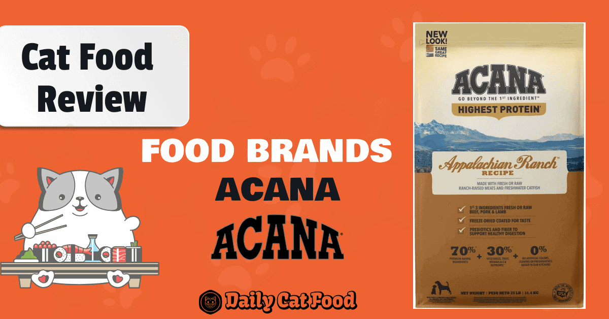 acana cat food banner