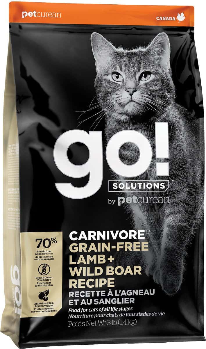 chicken free cat food go solutions packet