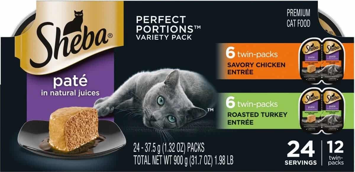 Sheba Paté in Natural Juices Premium Cat Food  pouch