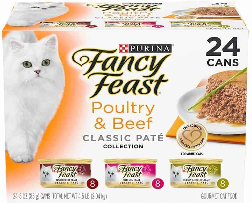 Purina fancy feast cat food