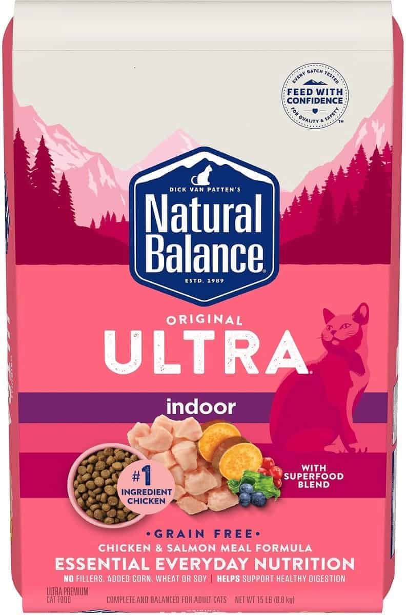 natural balance cat food high fiber