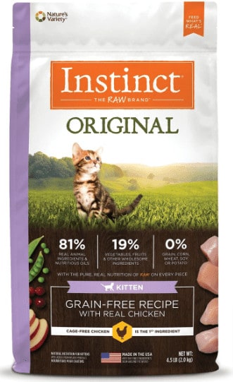 instinct original kitten dry cat food