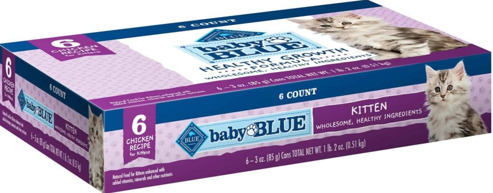 Blue Buffalo Baby Blue Healthy Growth Formula Kitten Wet Food