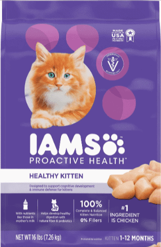 iams kitten dry cat food