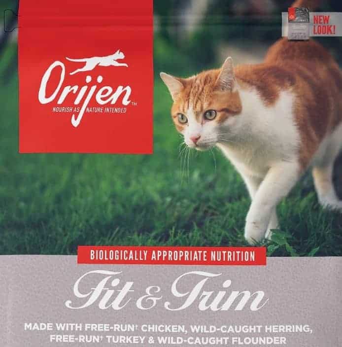 Orijen fit and trim cat food