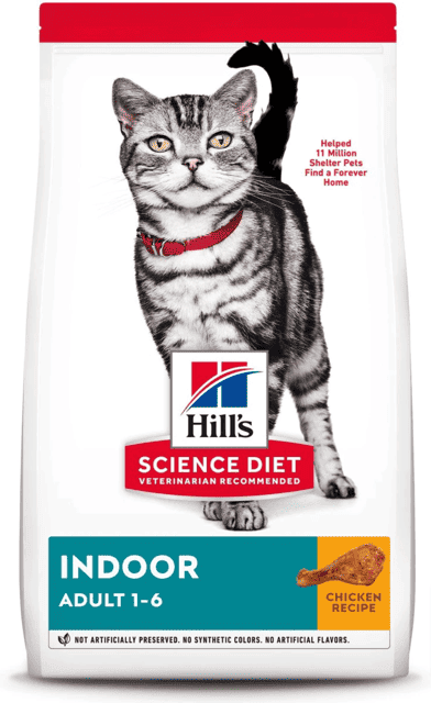 hill science indoor cat food banner